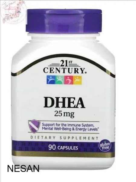 21st Century, ДГЭА, DHEA, 25 мг, 90 капсул