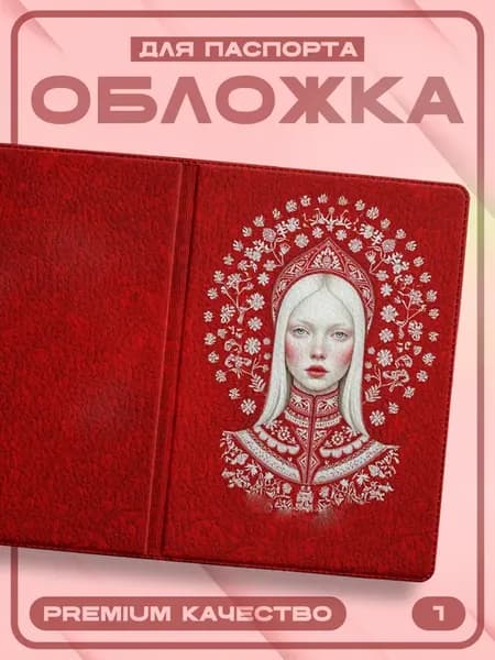 Обложка на паспорт Русский славянский стиль
