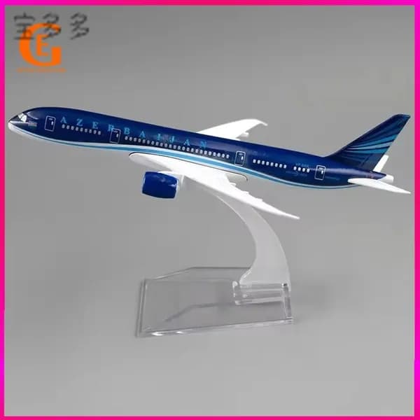 Металлическая Модель Самолета Боинг 787, Азербайджанские Авиалинии B787