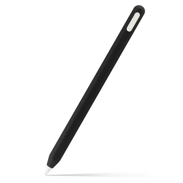 Силиконовый чехол для Apple Pencil 2, ультратонкий, противоскользящий, черный