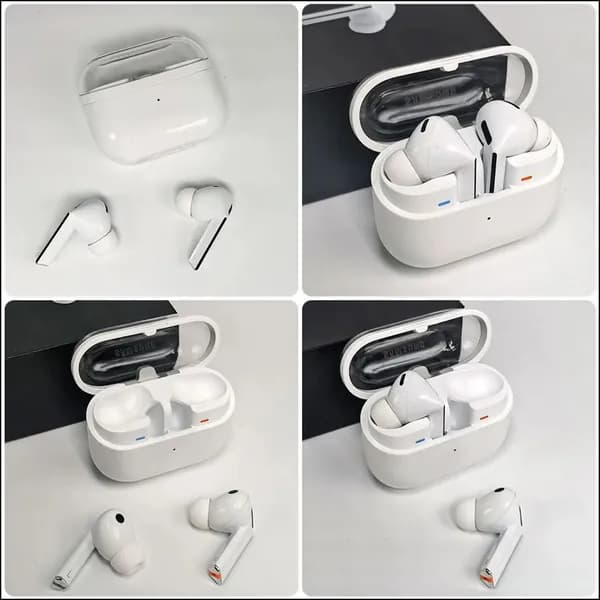 Наушники беспроводные с микрофоном, Bluetooth, USB Type-C, белый