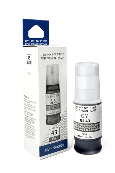 Чернила NV Print GI-43 GY (NV-4707C001) для Canon Pixma G540, G640 (70 мл) Gray (в коробке) совместимые