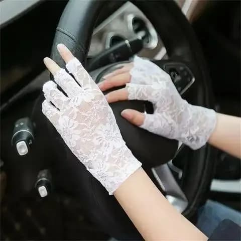 Перчатки свадебные, 1 пара