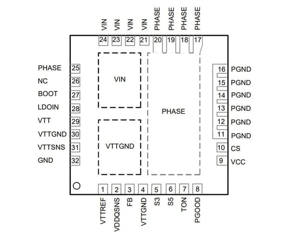 Микросхема APW8861QBI-TRG