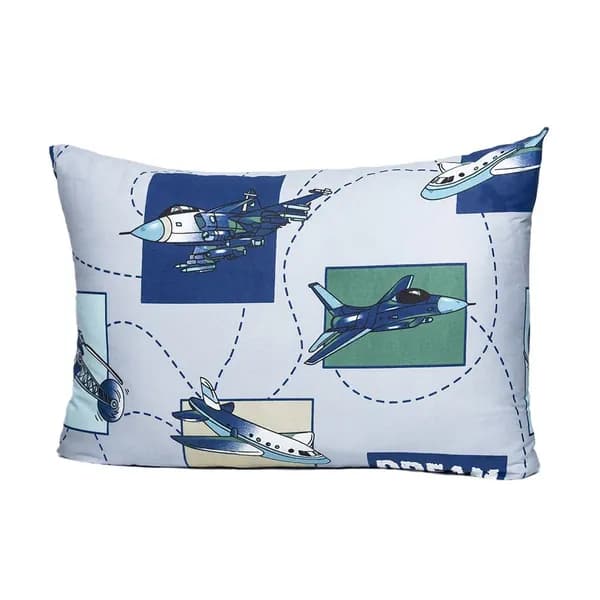 Наволочка на молнии Arneo Home Airborne 40x60 см, 1 шт., 100% хлопок