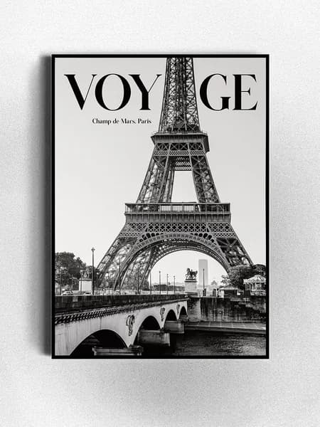 Постер стильный Vogue Paris (А3) без рамки