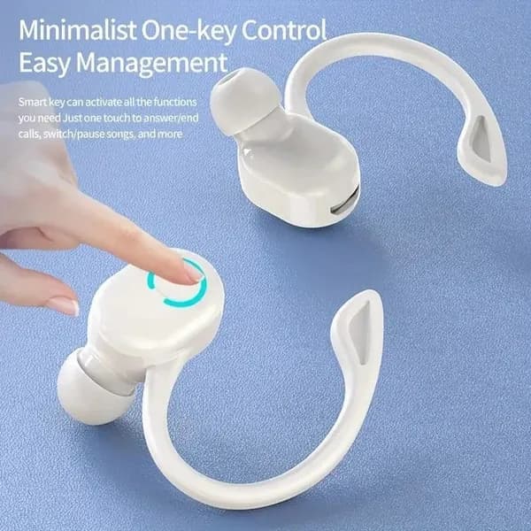 Наушники беспроводные с микрофоном 1More Aero, Bluetooth, USB Type-C, белый