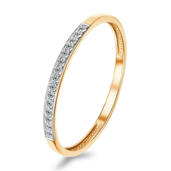 Кольцо золотое женское с бриллиантами 375 пробы 585GOLD