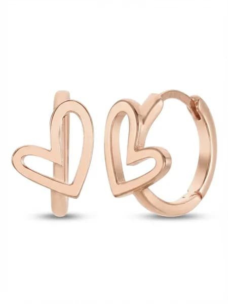 Серьги женские золотые 375 пробы, KARATOV