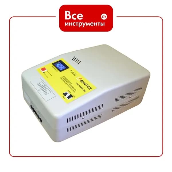 Стабилизатор напряжения SUNTEK ЭМ 5000 ВА SK.1.3 ELM5000