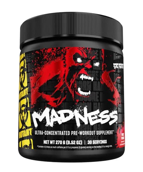 Предтренировочный комплекс Mutant Madness 270 гр Фруктовый Пунш / Mutant Madness