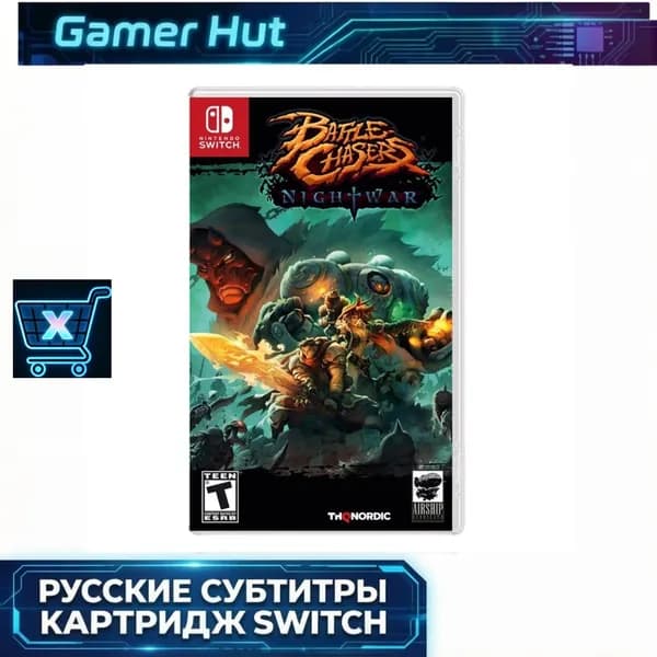 Игра Battle Chasers: Nightwar (Nintendo Switch, Русские субтитры)