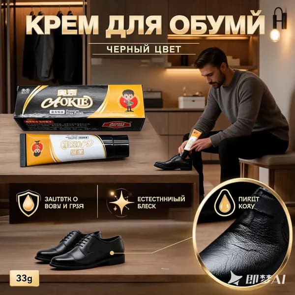 Средство для ухода за обувью Очиститель для обуви