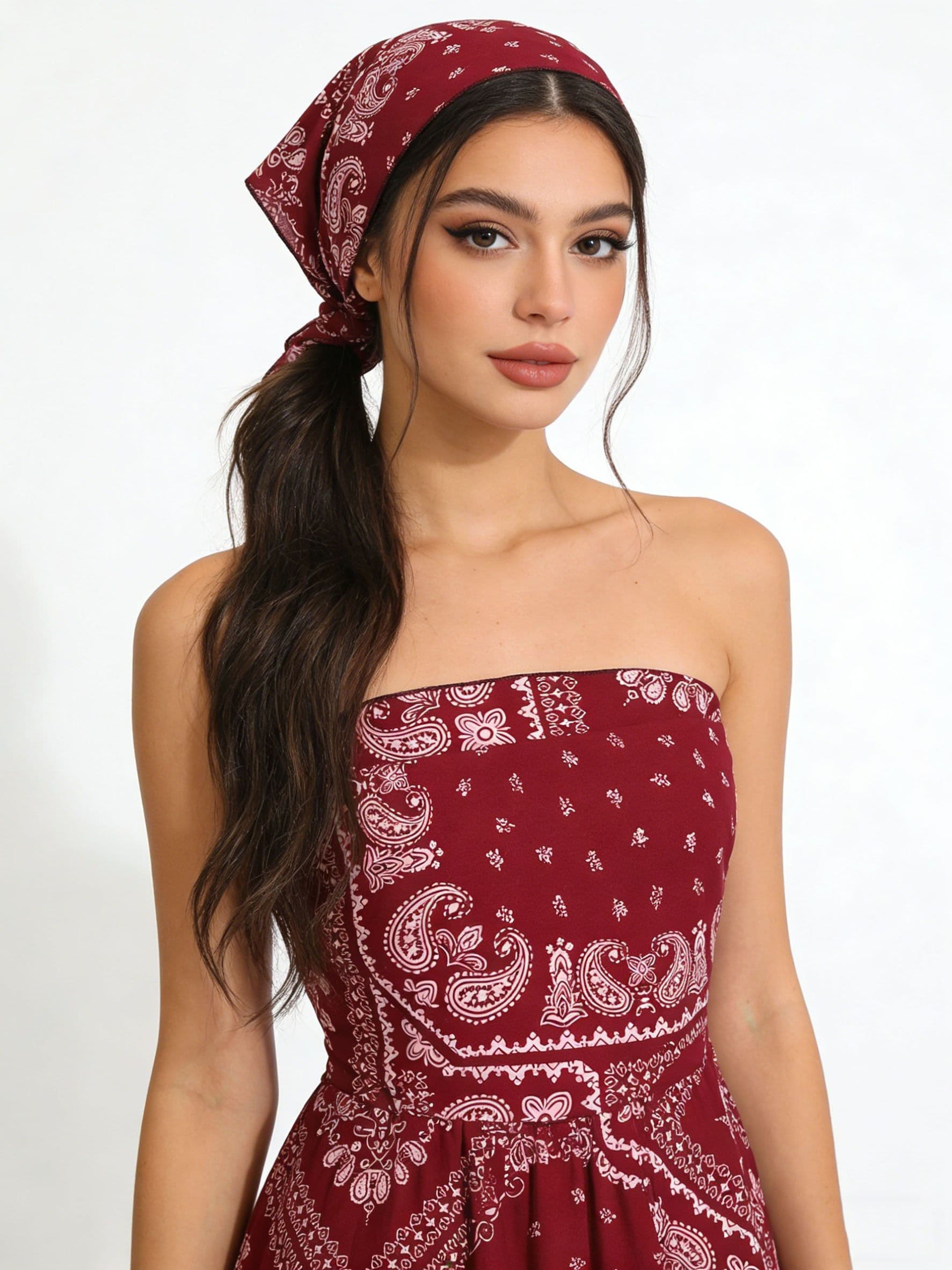 Бандана hair scarf