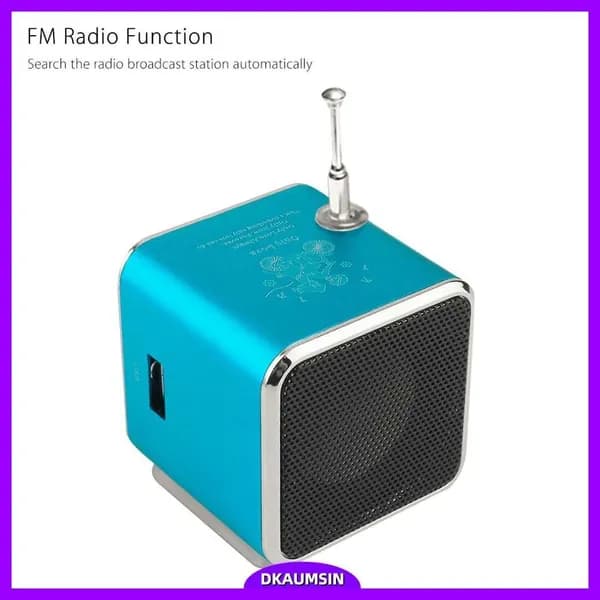 Мини-колонка TD-V26 с воспроизведением с USB-флешки