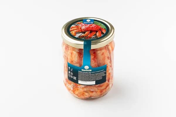 Мясо краба камчатского первая фаланга, 500 г
