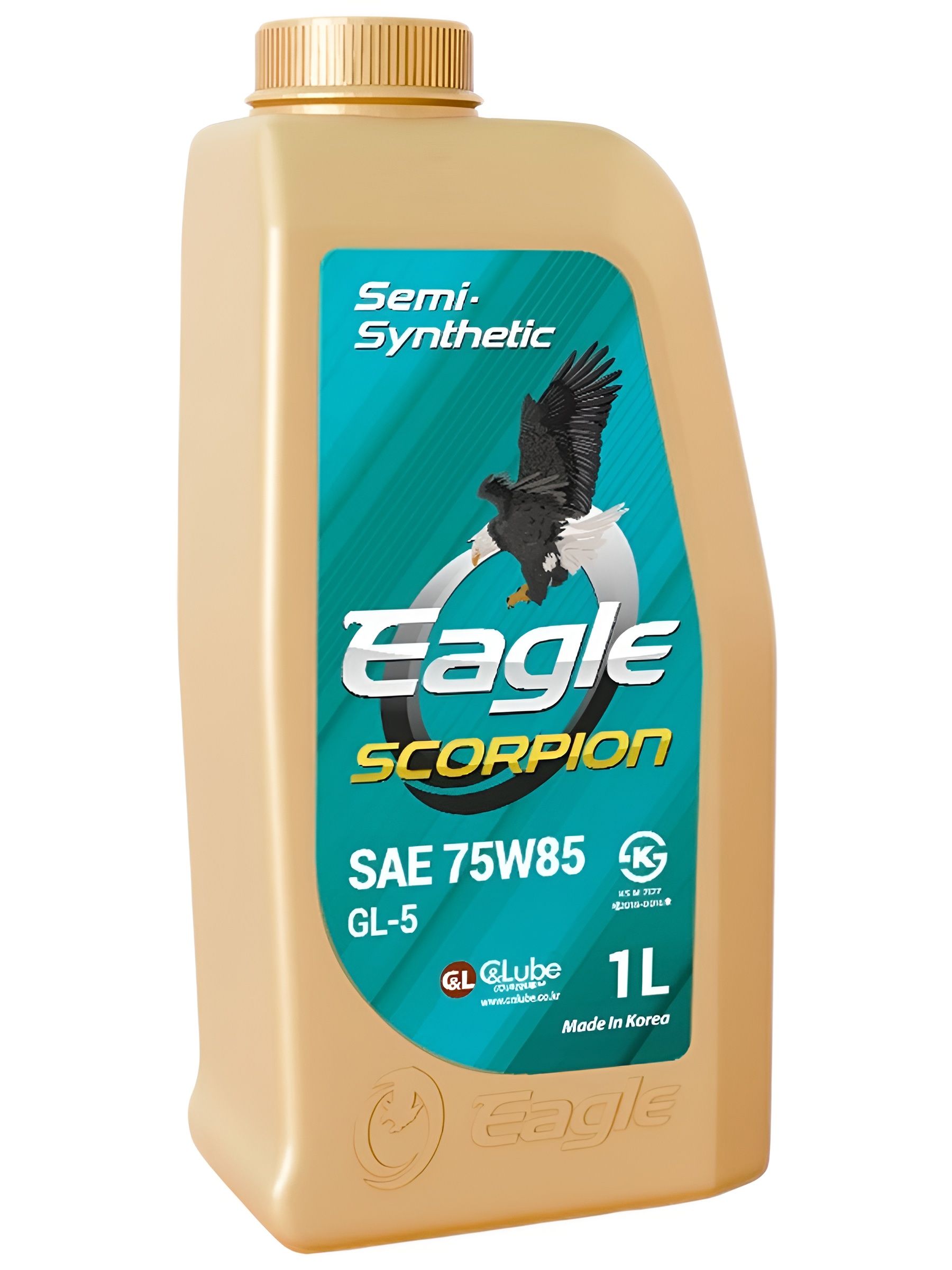 EAGLE SCORPION GEAR SEMI-SYN OIL 75W85 API GL-5 1л Трансмиссионное масло