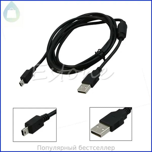 USB-кабель для зарядки, 1,8 м, игровой зарядного устройства, провод ручки беспроводного игрового контроллера