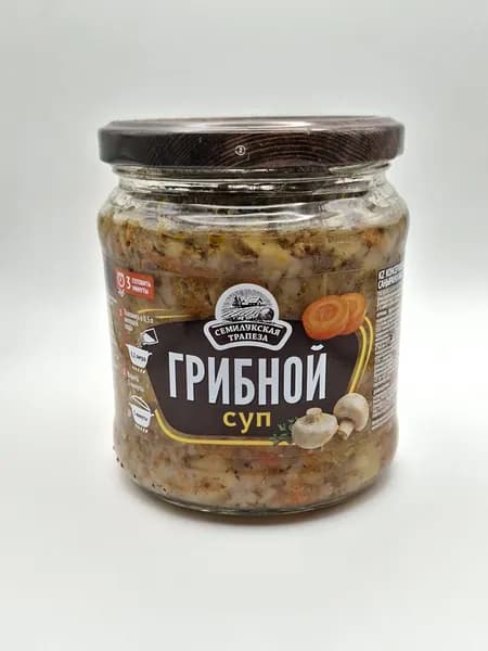 СЕМИЛУКСКАЯ ТРАПЕЗА Суп Грибной, 460 гр, набор 2 шт.