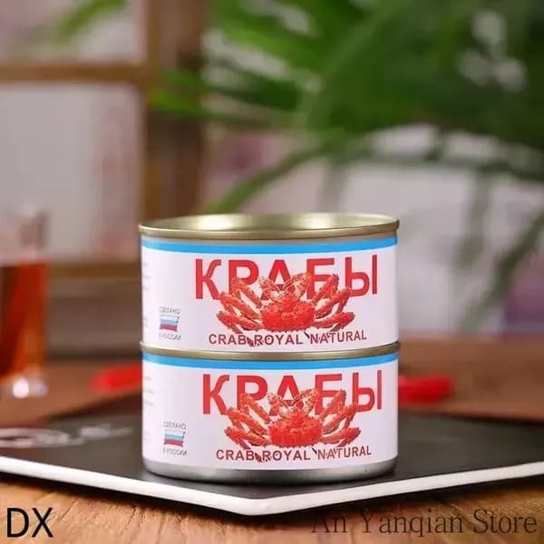 Китайский ресторан "Консервированное мясо краба&130г*2 банки