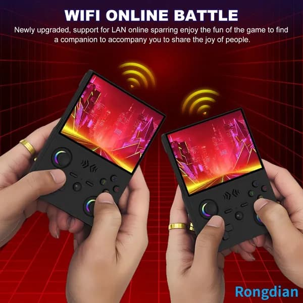 Портативная игровая консоль XF45V с экраном 4,5 дюйма и ОС Linux