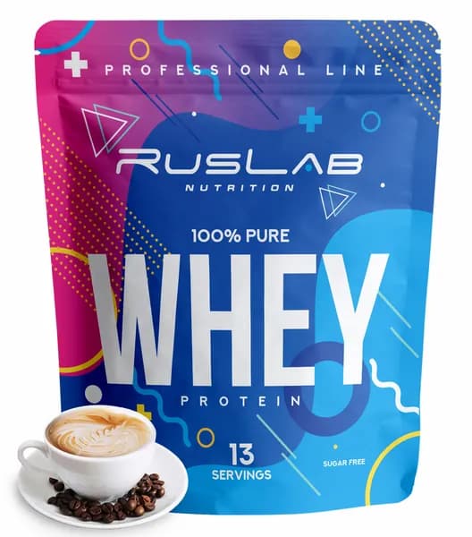 Протеин сывороточный WHEY,белковый коктейль (416 гр),вкус капучино