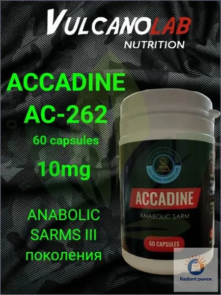 Сарм Accadine AC-262 10mg 60 капсул