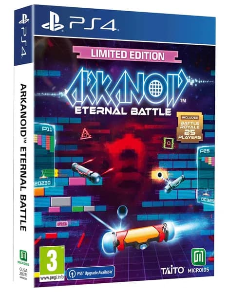 Игра Arkanoid Eternal Battle - Limited Edition (PlayStation 4, Русские субтитры)