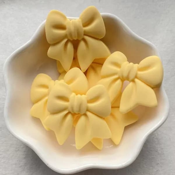 10pcs смола бант аксессуары