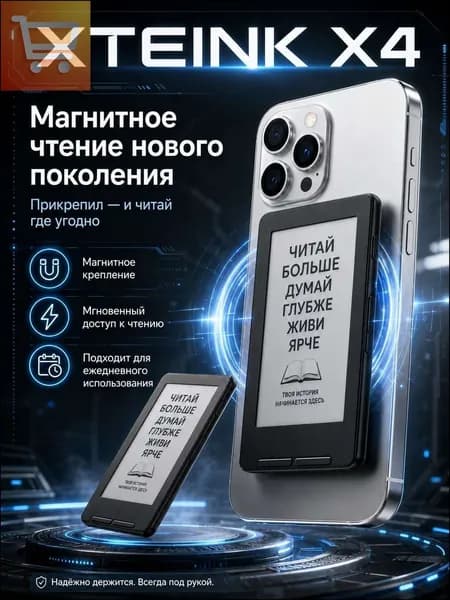 4.3" Электронная книга XTEINK X4, черный