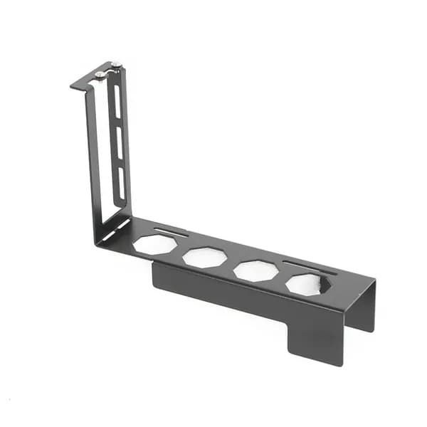 Metal C -графический кронштейн в форме Cracks Internal DIY видео VGA для компьютерного корпуса
