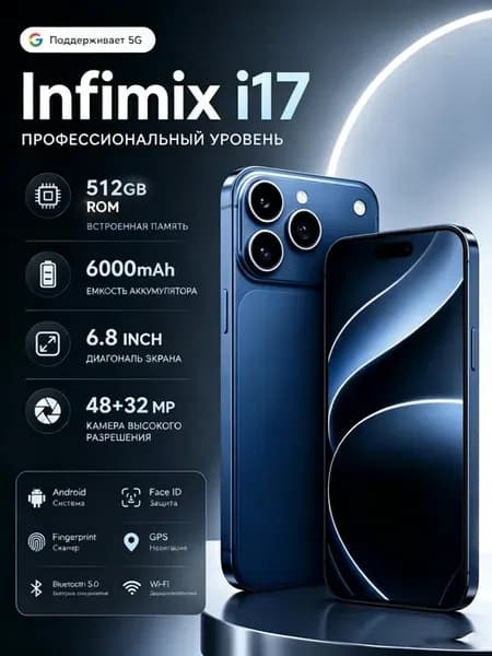 Смартфон lnfimix i17 ProMax EAC 12 512 ГБ Android