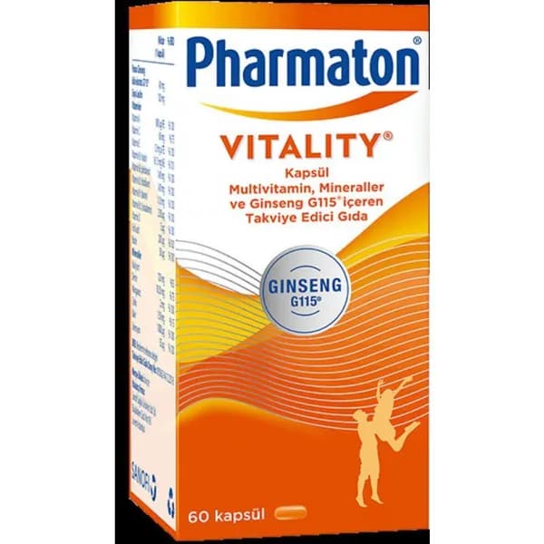Pharmaton Vitality 60 капсул