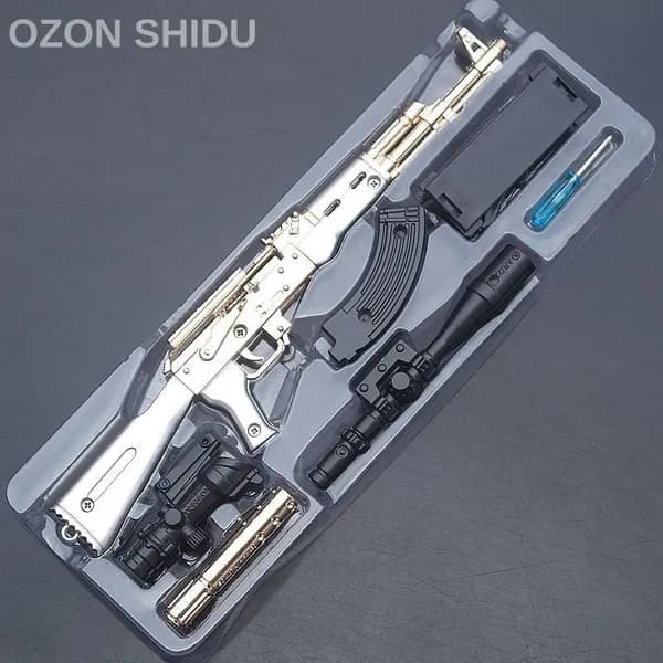 Оружие для M416 M762 M16 снайперская винтовка модель из сплава