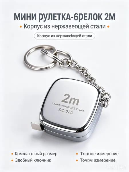 Измерительная лента Брелок