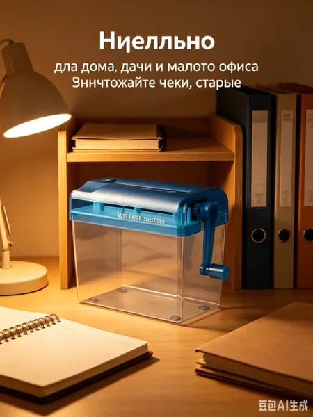 Шредер, синий