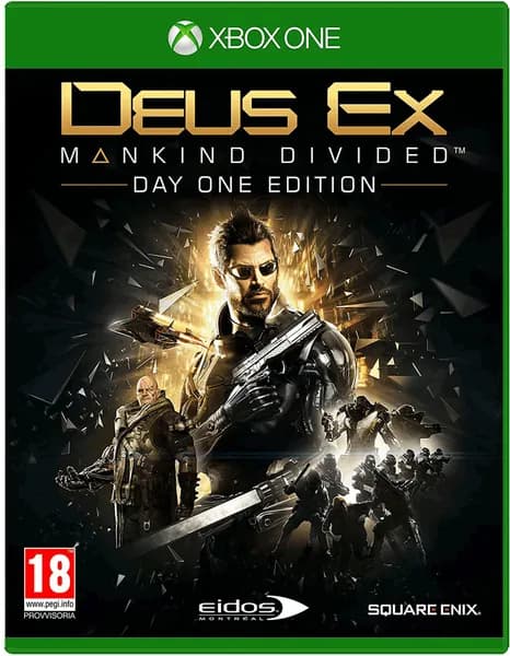 Игра Deus Ex: Mankind Divided Day One Edition (Xbox Series, Xbox One, Русская версия)