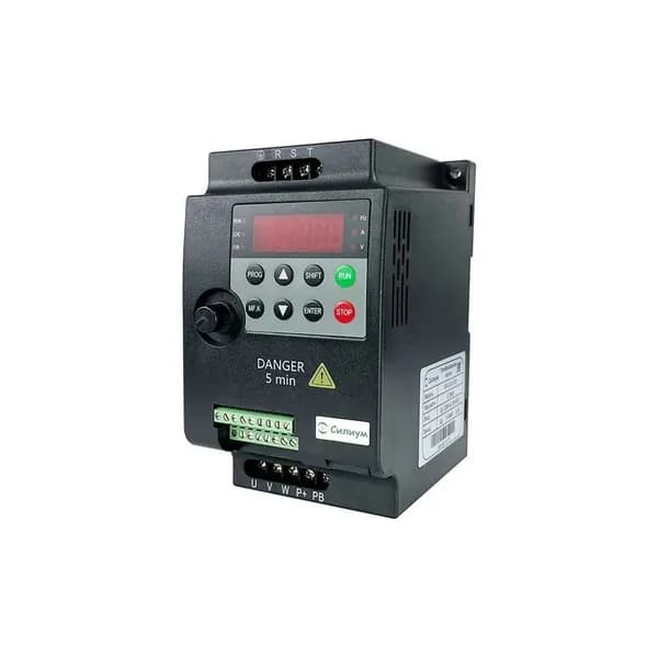 Преобразователь частоты Силиум SR12-G3-2D2 2,2кВт; 5,1А; 380В; RS-485 3989576