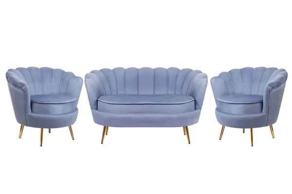 Комплект кресел и двухместного дивана дивана ракушка Pearl Double Sky