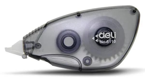 Лента корректирующая Deli E8110, 382524, цвет в ассортименте, 8 м х 5 мм