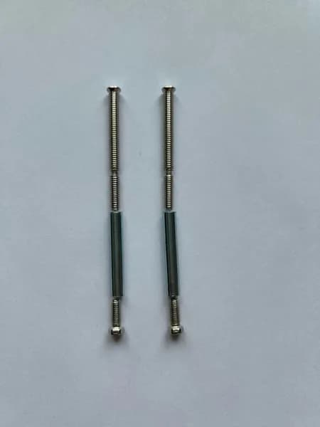 Стяжки винтовые для дверных ручек SCR-M4-12(30)45 2 шт. Толщина двери 35-65 мм