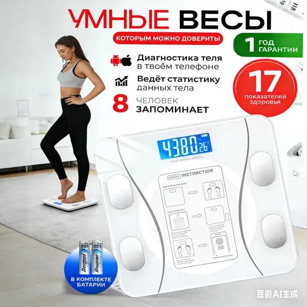 Напольные весы Весы напольные электронные, нагрузка 150 кг, точность 50 г