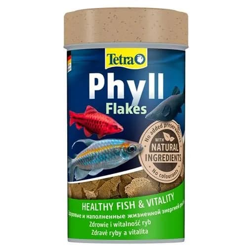 Корм Tetra Phyll Flakes 100 мл (хлопья) для всех видов травоядных рыб