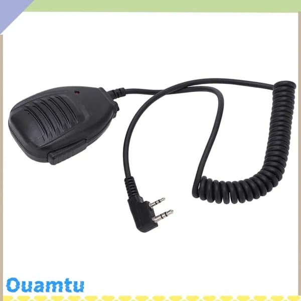Микрофон для рации, 360 вращающийся, LED индикатор, для BaoFeng UV 5R и радиолюбителей