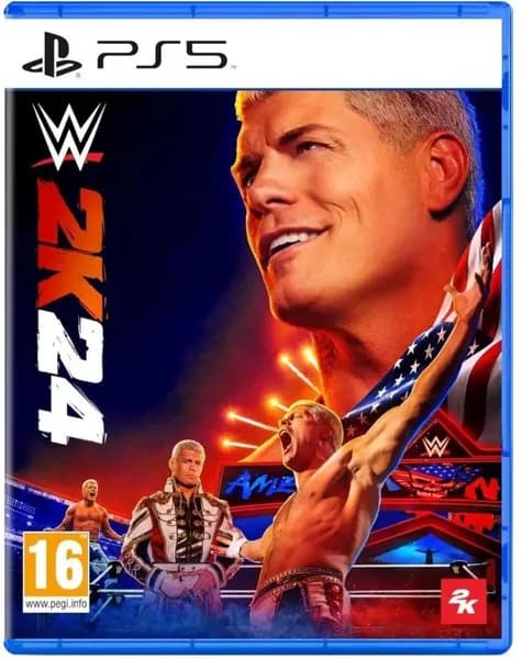 Игра WWE 2K24 (PS5, Английская версия)