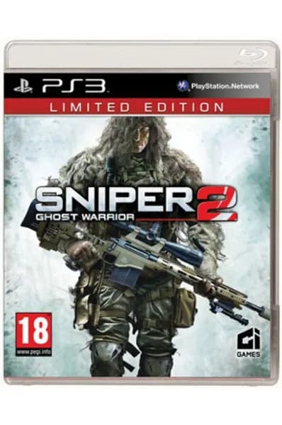 Игра Снайпер: Воин-призрак 2. Издание на диске. Русская версия на ps3.