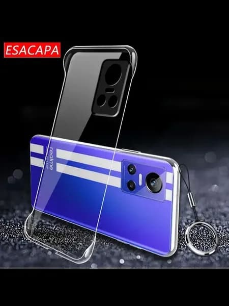 Чехол Realme GT Neo 3, прозрачный, безрамочный, PC