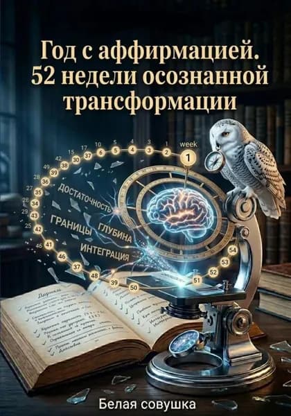 Год с аффирмацией. 52 недели осознанной трансформации | Белая Совушка | Электронная книга
