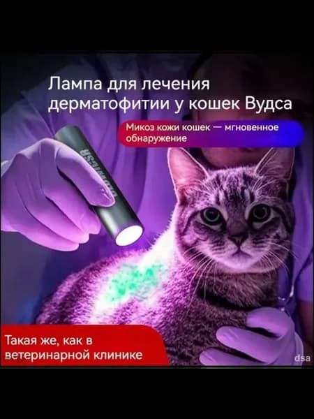 Лампа для диагностики лишая у животных