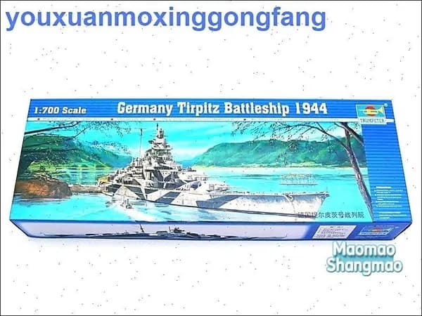 Trumpeter 1/700 05712 Немецкий линкор Тирпиц 1944 г.Корабль